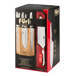 Furi Pro Magnetic Hexagonal Knife Block 7 Pc Set