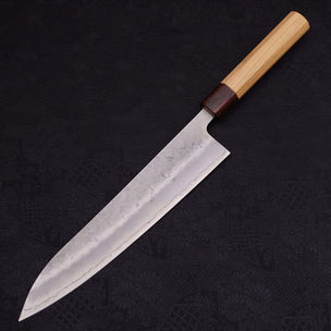 Musashi Silver Steel Zelkova Chef Knife 24cm