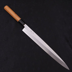 Musashi White Steel #2 Buffalo Magnolia Yanagiba Knife 30cm