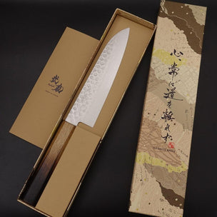 Musashi VG-10 Stainless Steel Yaki-Urushi Santoku Knife 18cm
