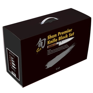 Shun Kai Premier Kanso Knife Block 6 Pc Set