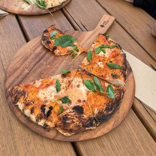 Wild Wood Medium Curvo Serving & Pizza Paddle 30 × 1.3cm
