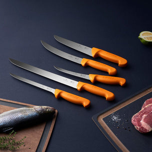 Victorinox Swibo Curved Stiff Butchers Knife 22cm