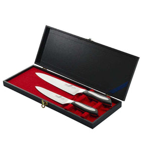 Tojiro Pro Flash 63 Layer Damascus Knife Gift Set E - House of Knives