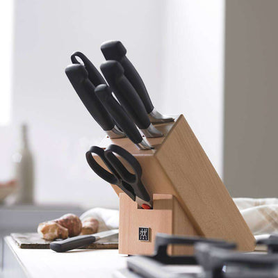 ZWILLING Four Star Knife Block 7 Pc Set